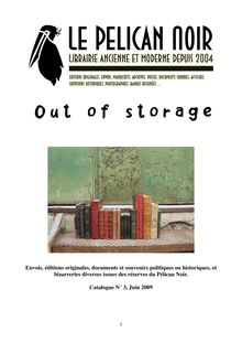 « Out of storage