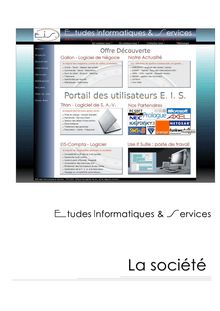 La Société EIS 2008 11 05 VERSION PDF - Eis-informatique