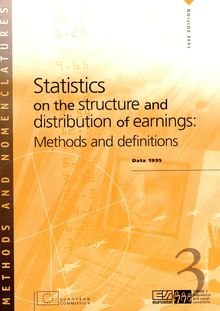 Statistics on the structure and distribution of earnings