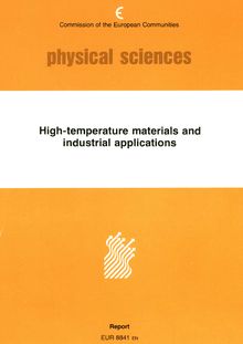 High-temperature materials and industrial applications