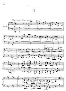 Partition No.2, 3 Pièces pour piano à 4 mains, 1ère Suite, Massenet, Jules