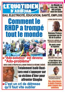 Le Quotidien d’Abidjan n°3090 - du vendredi 07 mai 2021