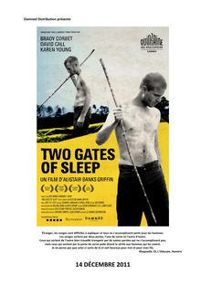 Two Gates Of Sleep - Dossier de Presse