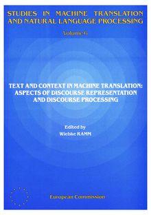 Text and context in machine translation