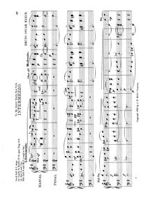 Partition complète, Intermezzo, G major, Klein, Bruno Oscar