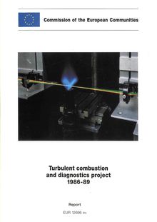 Turbulent combustion and diagnostics project 1986-1989
