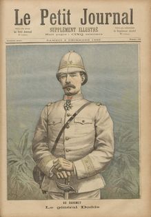 LE PETIT JOURNAL SUPPLEMENT ILLUSTRE  N° 106 du 03 décembre 1892