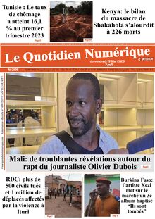 Le Quotidien Numérique d’Afrique N°2195 - Du vendredi 19 mai 2023