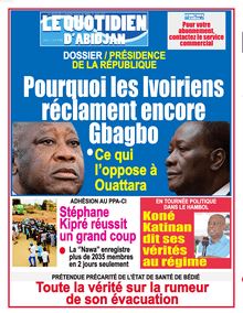 Le Quotidien d Abidjan n°4185 - Du mardi 23 août 2022
