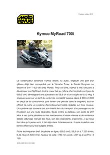Kymco MyRoad 700i