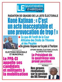 Le Quotidien d Abidjan n°4368 - du lundi 22 mai 2023