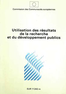 Utilisation des résultats de la recherche publique et développement