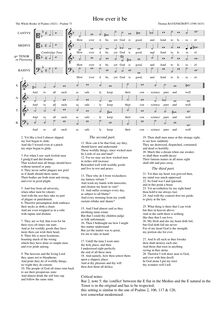 Partition How ever it be (Psalm 73), pour Whole Booke of Psalmes