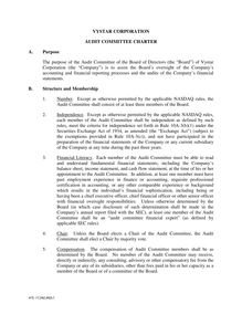 Audit Committee Charter 101409