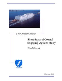 Short-sea and coastal shipping options study. Final report.