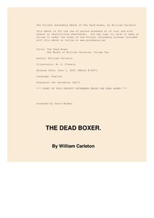 The Dead Boxer - The Works of William Carleton, Volume Two