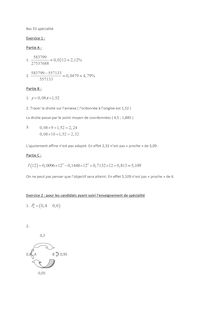 Bac 2012 ES Maths spe Corrige 