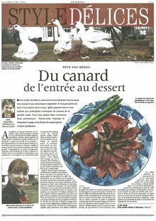 Du canard de l'entrée au dessert - Le - Canard Goulu