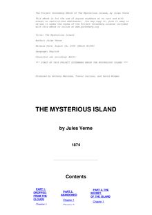 Île mystérieuse. English