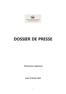 L’Union des Maisons Françaises présente le bilan 2014 et les perspectives 2015 pour le secteur de la maison individuelle.