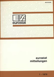 Eurostat mitteilunger. 1 -1979