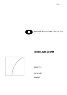 Internal Audit Charter - March 2003