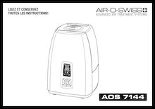 Notice Purificateur d air Air-O-Swiss  AOS 7144 Ultrasonic