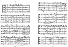 Partition , Vivace non troppo, corde quatuor No.2, Deuxième quatuor pour deux violons, alto et violoncelle
