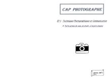 Techniques Photographiques et Communication 2004 CAP Photographe