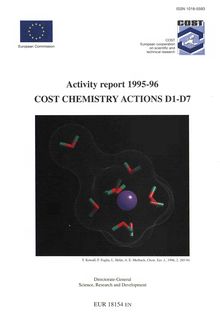 COST Chemistry actions D1-D7