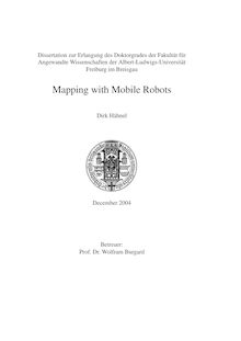 Mapping with mobile robots [Elektronische Ressource] / Dirk Hähnel