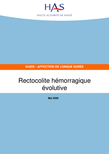 ALD n° 24 - Rectocolite hémorragique - ALD n° 24 - Guide médecin sur la rectocolite hémorragique (RCH)