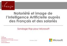 IA et Français étude iFop Microsoft