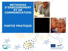 Communication - METHODES D ENSEIGNEMENT ET DE COMMUNICATION PARTIE ...