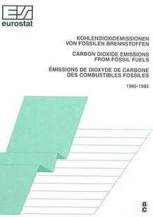 Carbon dioxide emissions from fossil fuels 1985-1995