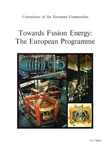 Towards Fusion Energy: The European Programme