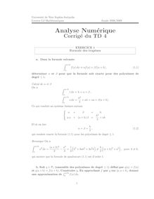 Universite de Nice Sophia Antipolis Licence L3 Mathematiques Annee
