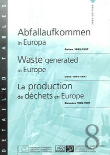 Waste generated in Europe
