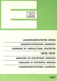 Yearbook of agricultural statistics 1976-1979
