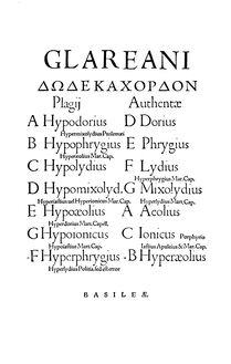 Partition Complete Book, Dodecachordon, Glareanus, Henricus