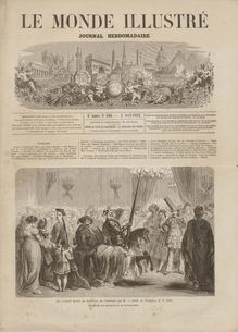 LE MONDE ILLUSTRE  N° 260 du 05 avril 1862