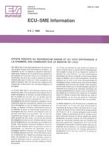 ECU-SME Information. 5-6 1993 Mensuel