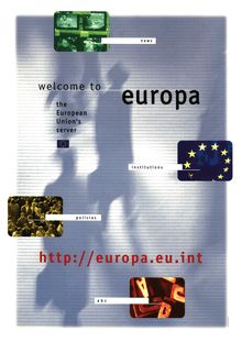 Welcome to europa. The European Union s server