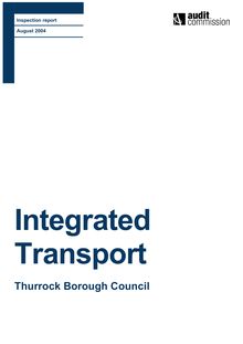 Thurrock Council - Integrated Transport Audit 2004