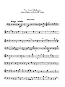 Partition Trombone 1, 2, 3 (ténor, basse clefs), Tuba, Jurisprudence March