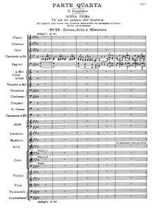 Partition , partie 4, Il Trovatore, Verdi, Giuseppe