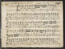 Partition complète, Cantata  Tancredi sulla morte di Clorinda , Caresana, Cristofaro