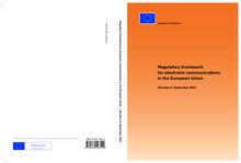 Regulatory framework for electronic communications in the European Union