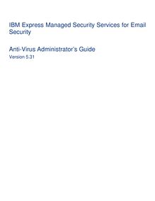 Anti Virus Adminstrator Guide