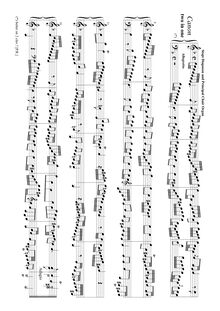 Partition , Canon, 6 Bénévoles pour pour orgue ou clavecin, Beckwith, John
